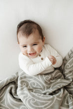 Load image into Gallery viewer, Bo & Ko Mohimohi Woven Pēpi Blanket | Huruwhenua