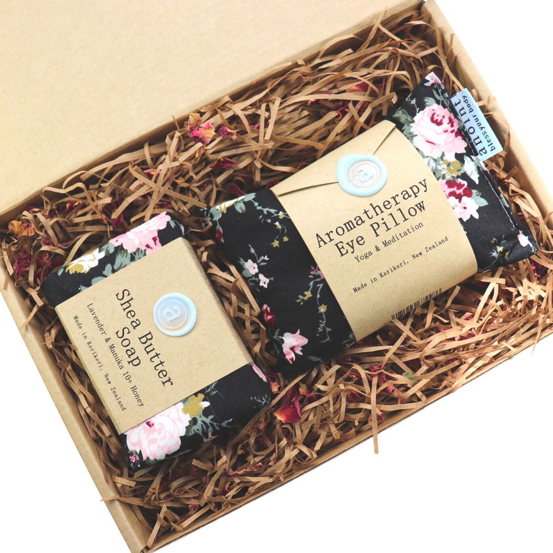 Anoint Eye Pillow and Shea Butter Soap Gift Set