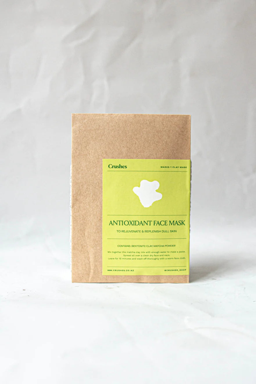 Crushes Antioxidant Rich Matcha Face Mask