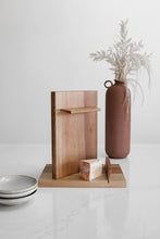 Load image into Gallery viewer, Kauri Cheese Board and Cutter - Handcrafted in Northland
