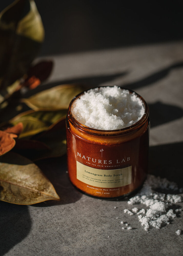 Natures Lab Lemongrass Body Scrub