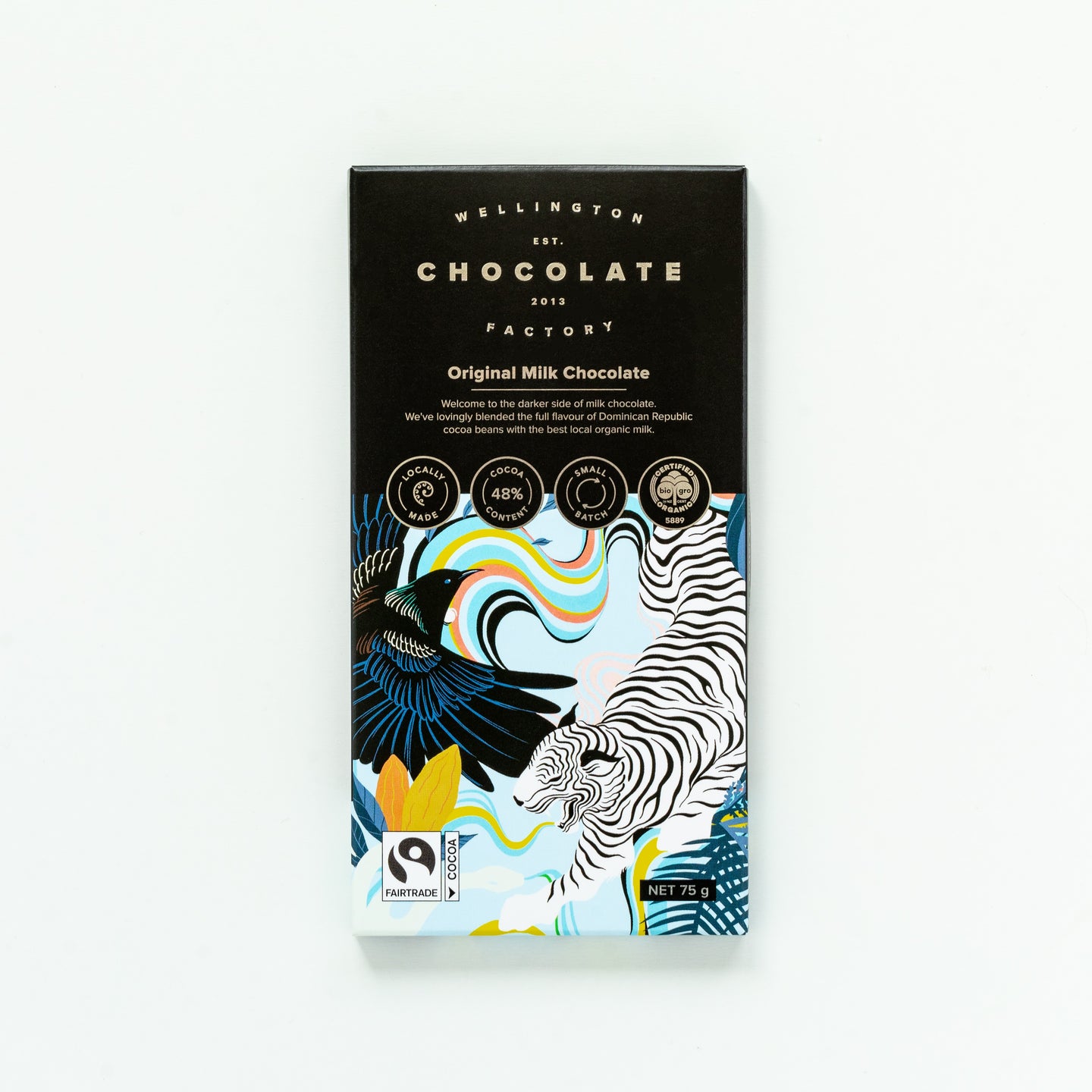 Wellington Chocolate Factory Milk Chocolate Bar