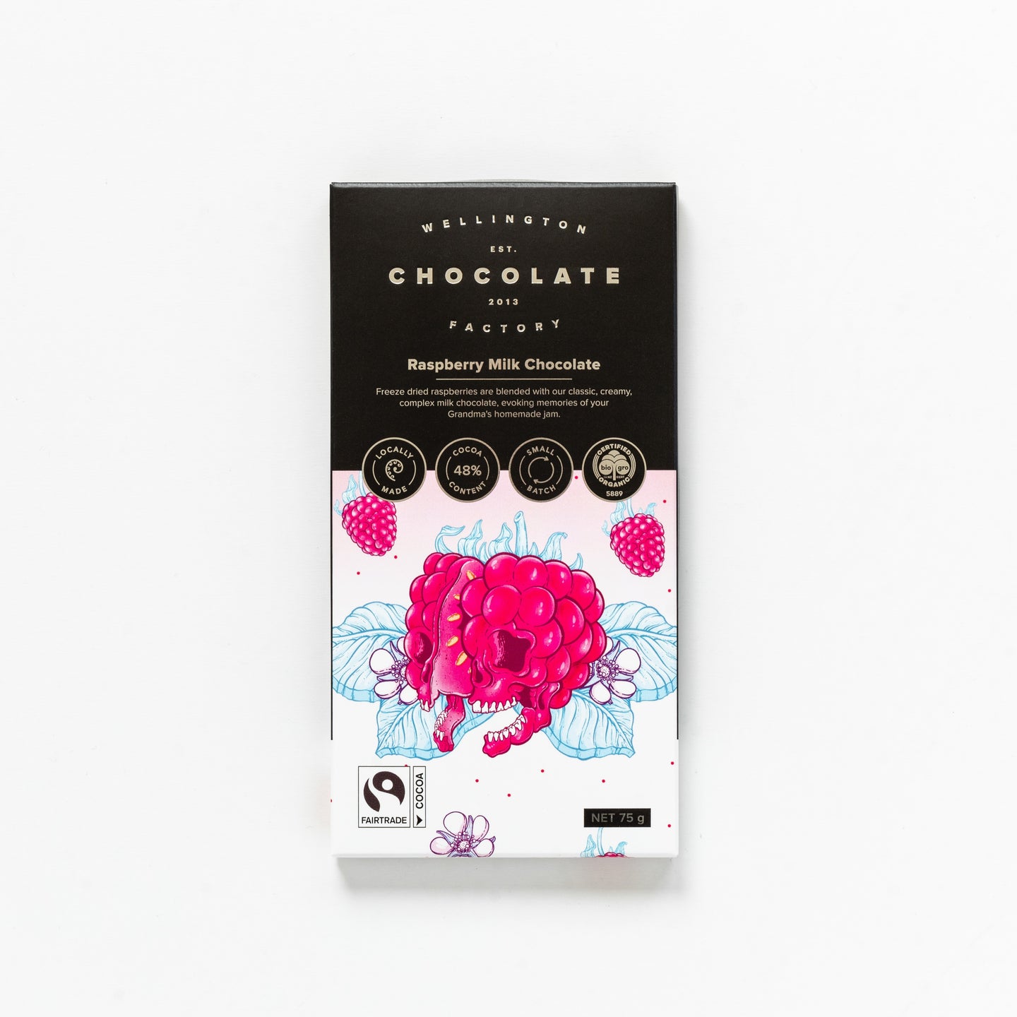 WCF Raspberry Milk Chocolate Bar