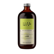 Load image into Gallery viewer, Six Barrel Soda Syrup - Lime
