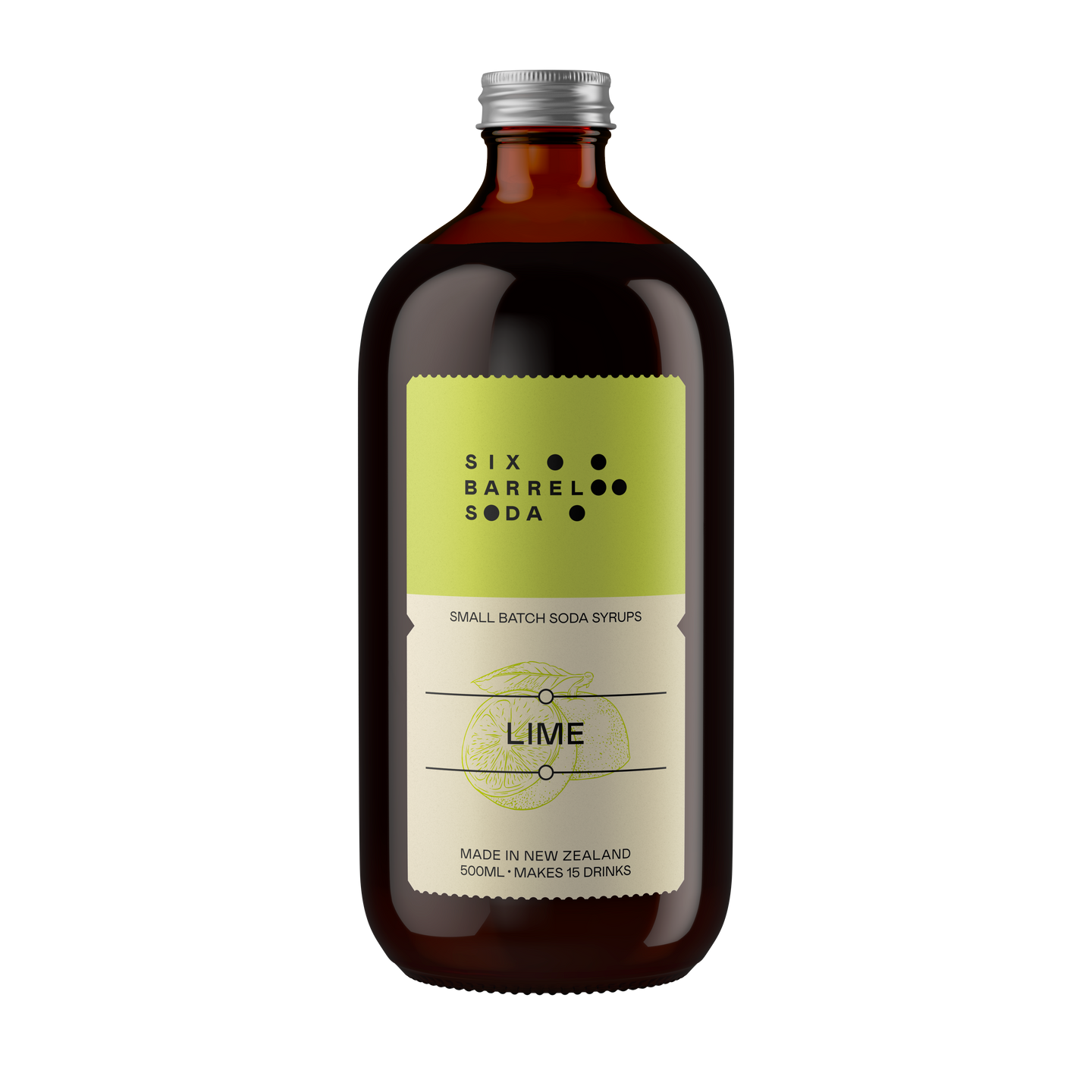 Six Barrel Soda Syrup - Lime