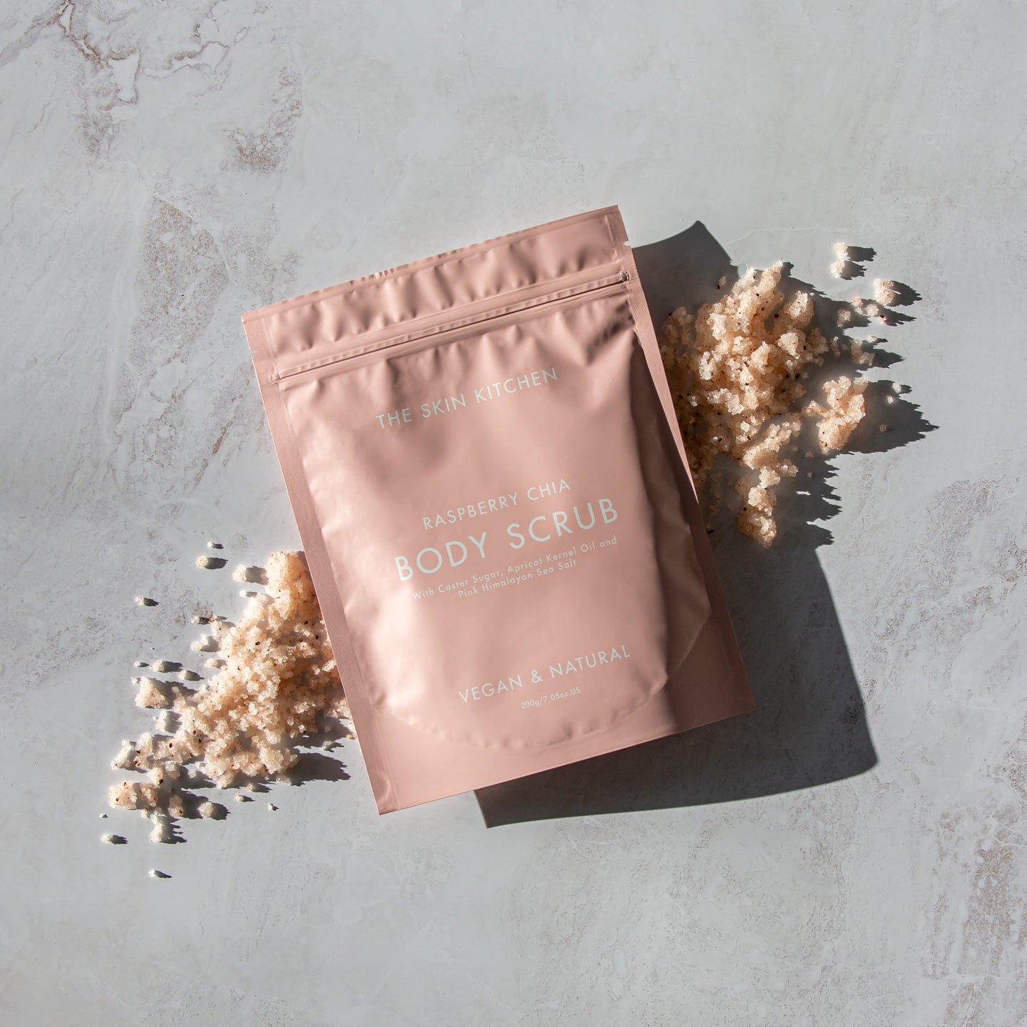 The Skin Kitchen Raspberry Chia Body Scrub