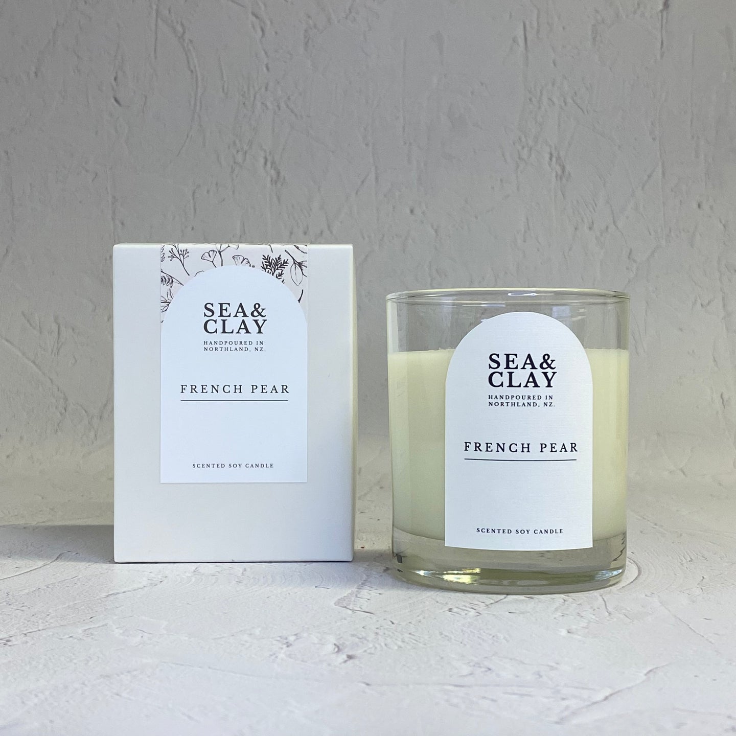 Sea + Clay French Pear Candle
