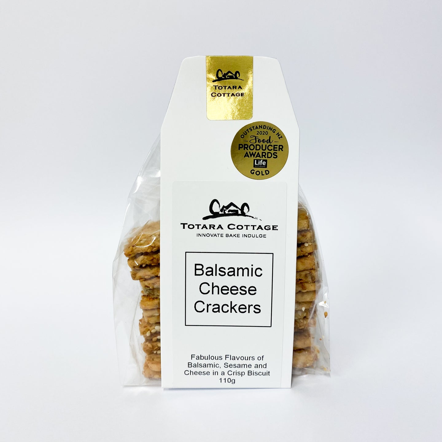 Totara Cottage Balsamic Cheese Crackers